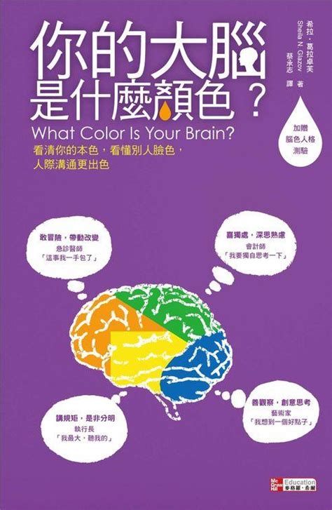 腦色分析|你的大腦是什麼顏色？ 看清你的本色、看懂別人的臉色,人際溝通。